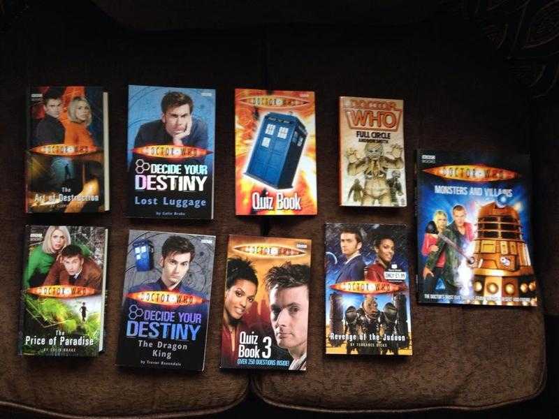 Doctor Who - Books x 10