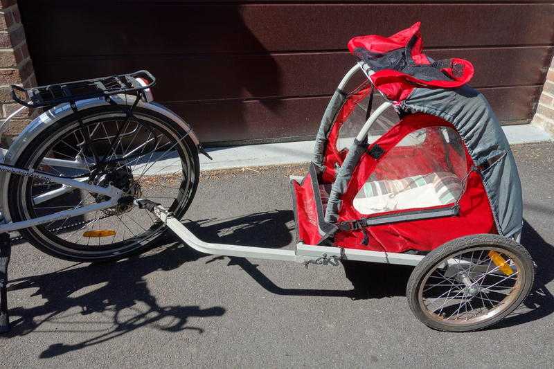 DOGS BICYCLE BUGGY