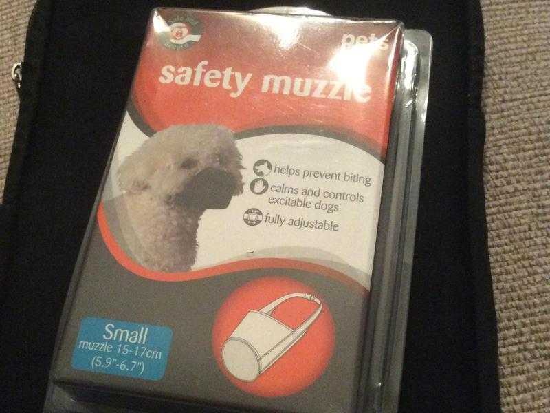 Dogs small safety muzzle
