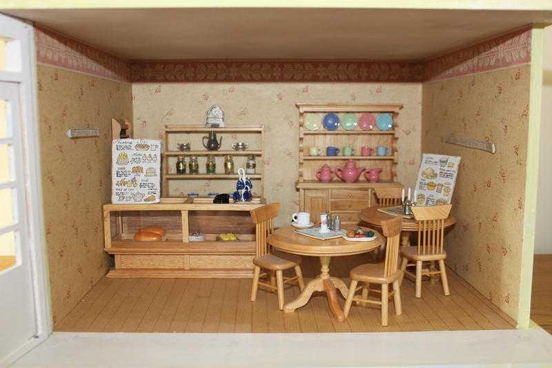 Dolls House Emporium Cafe Shop Furniture Included