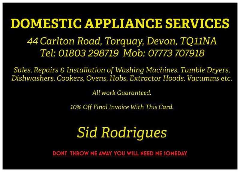 Domestic Appliance Services