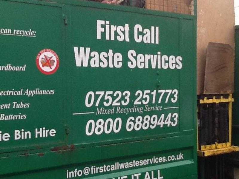 Domestic commercial extreme waste no skip required
