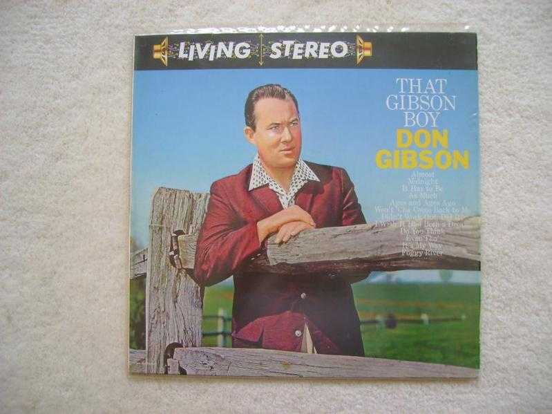Don Gibson vinyl album