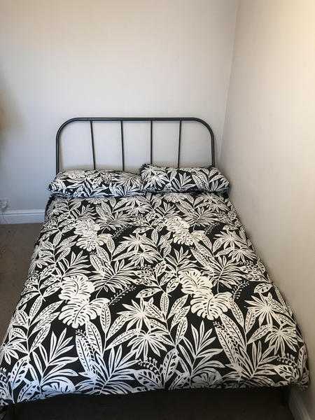 DOUBLE BED AND MATTRESS