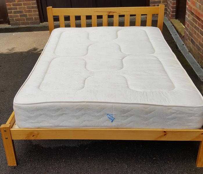 Double Bed and Mattress