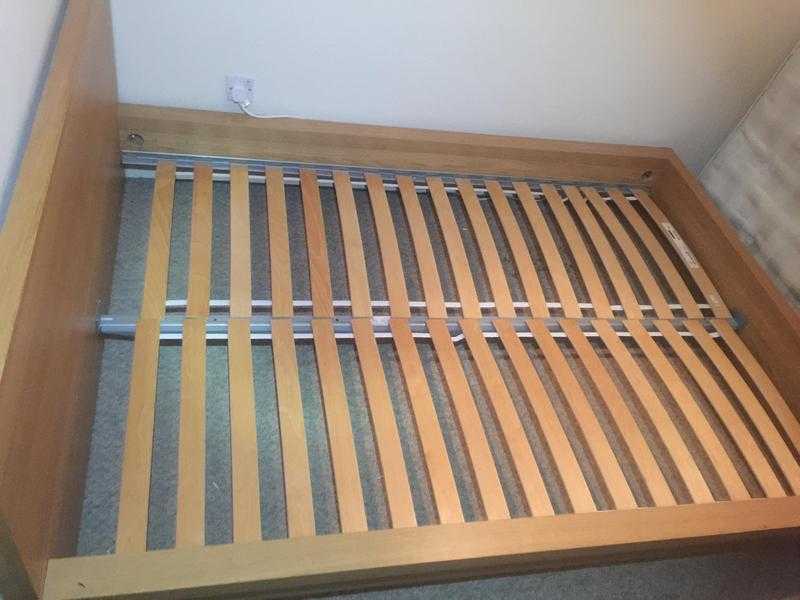 Double bed and mattress for sale