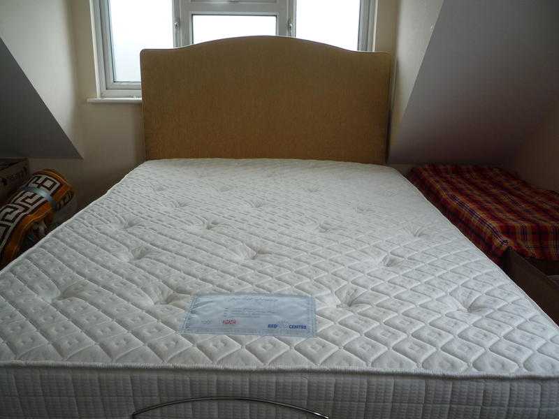 Double bed with mattress