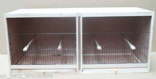 double breeding cages for small birds