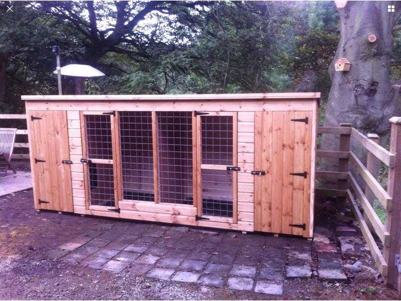 Double Dog Kennel and Run