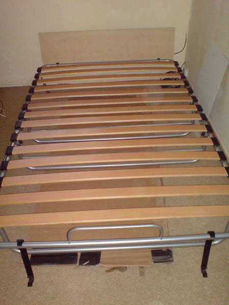 Double Folding Bed and mattress.  Unused