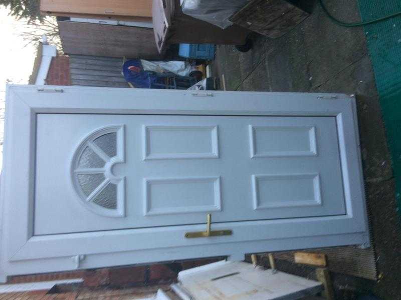 double glazed door with frame