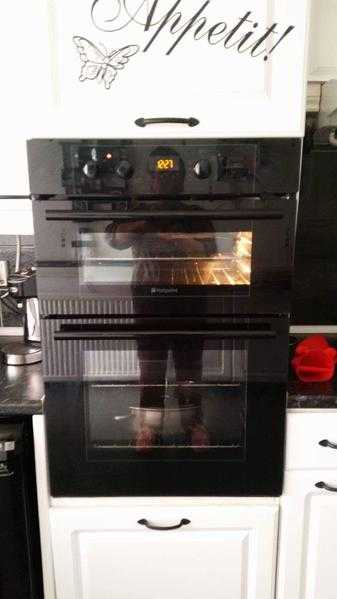 Double oven hotpoint