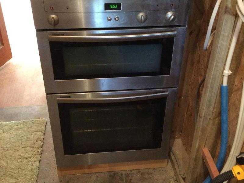 Double oven with halogen hob 50