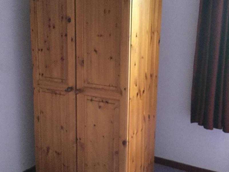 Double Pine Wardrobe