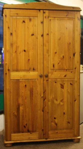 Double Pine Wardrobe.