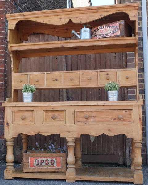 Double Sided Country Pine Dresser