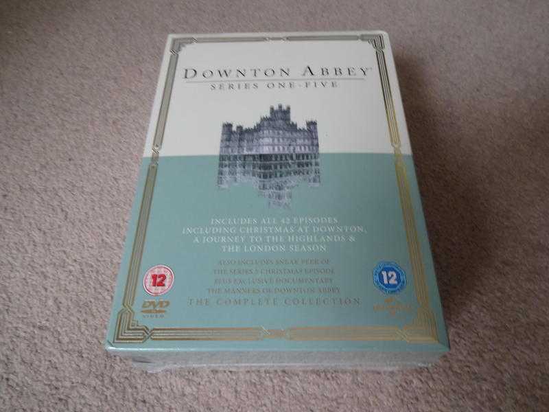 Downton Abbey DVD Box Set - Series 1-5 - New amp Sealed
