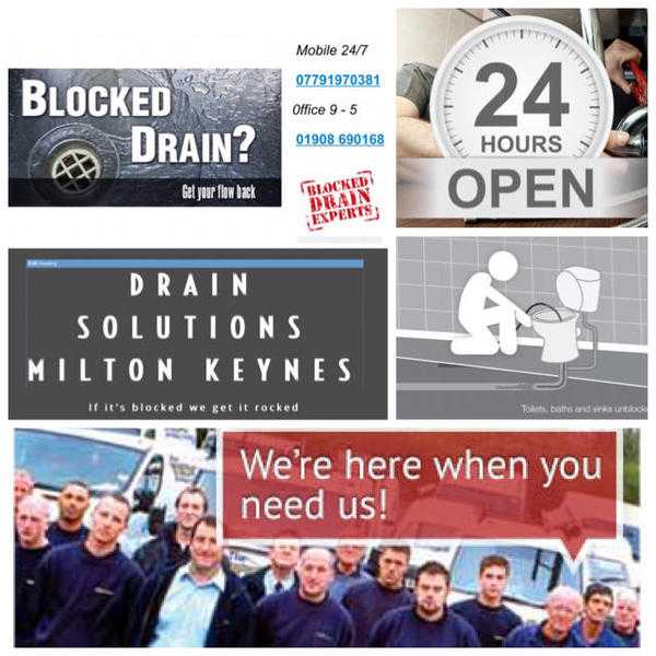 Drain solutions Milton keynes