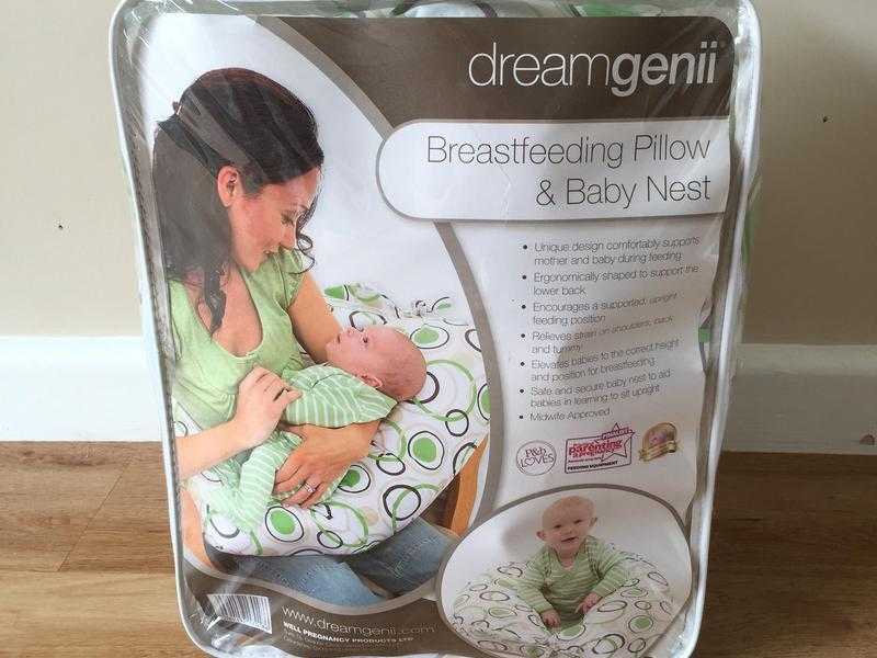 Dreamgenii breastfeeding pillow and baby nest