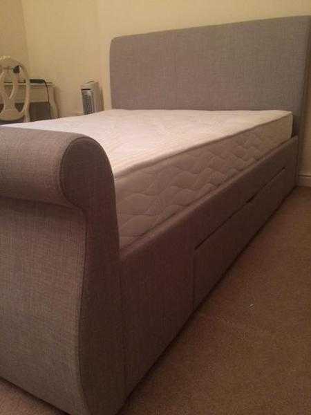 Dreams double divan bed for sale with mattress