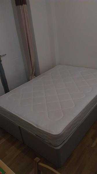 Dreams Double Divan Bed with Mattress - very new