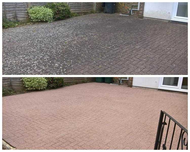 Driveway, patio, decking,render,conservatory, roof, facia amp gutter cleaning