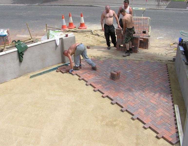 Driveways and patio block paving and landscaping