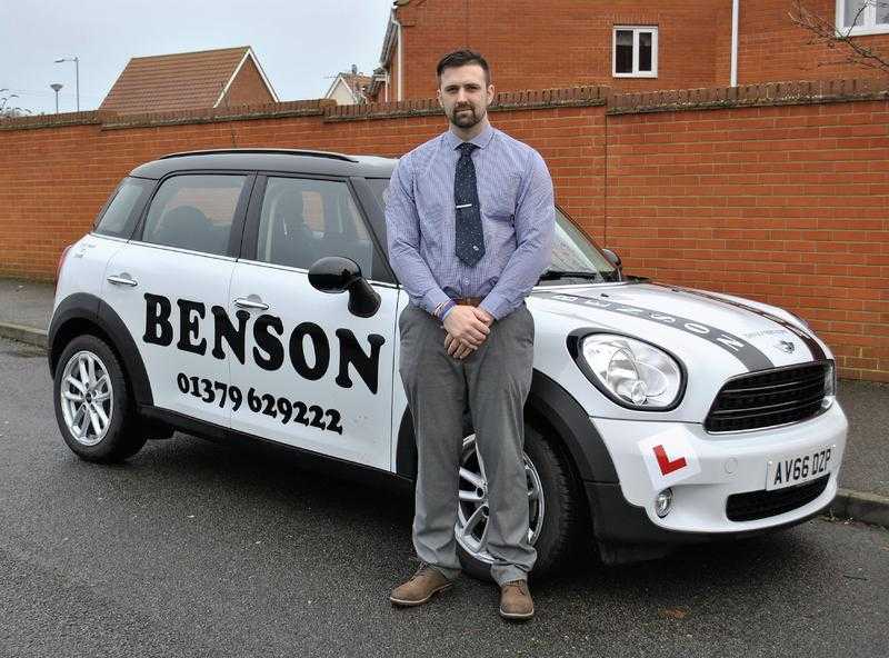 Driving instructor James Simpkins - Benson School of Motoring