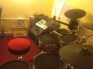 Drum Lessons in Glasgow City Centre Professonal Studio