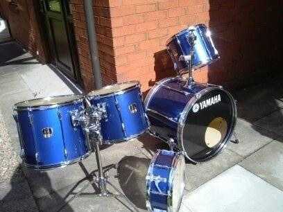 DRUMS STAGE CUSTOM ABSOLUTE SAPPHIRE BLUE METALLIC,YAMAHA