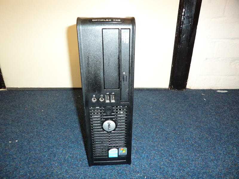 DUAL-CORE DELL OPTIPLEX 745 COMPUTER, 1GB RAM, 80GB HD