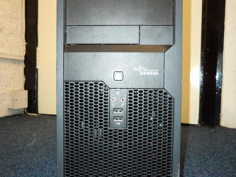 DUAL-CORE FUJITSU SIEMENS ESPRIMO TOWER, 1GB RAM, 80GB HD