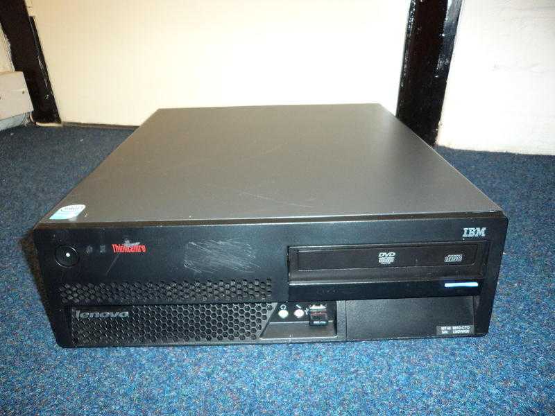 DUAL-CORE LENOVO THINK CENTRE COMPUTER, 2GB RAM, 80GB HD