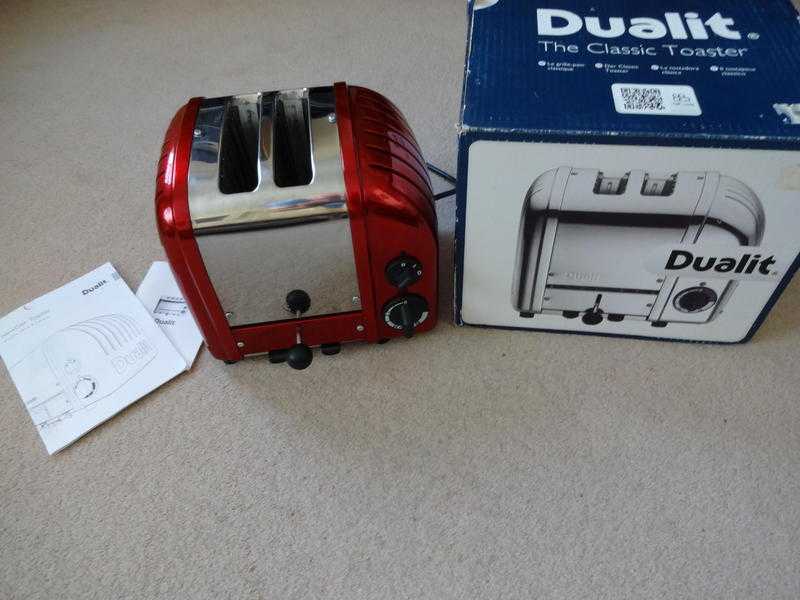 Dualit Toaster - Apple Candy Red - Boxed