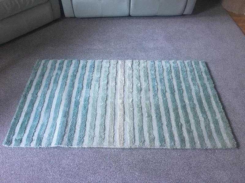 Duck egg blue rug