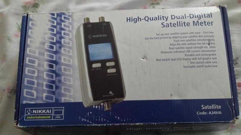 Duel digital satellite meter