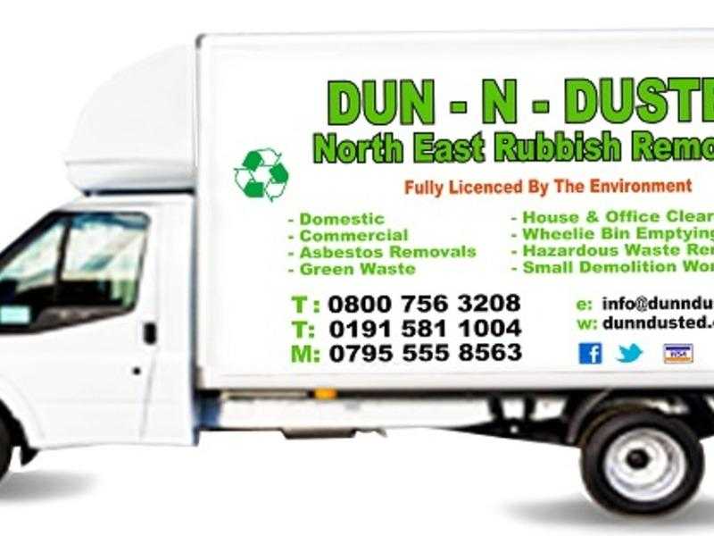 Dun N Dusted Rubbish Removal NE  Tel. 0191 5811 004