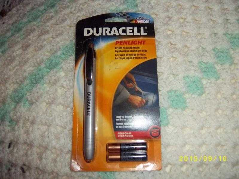 Duracell Penlight. Ideal for Pocket,Purse and Backpack