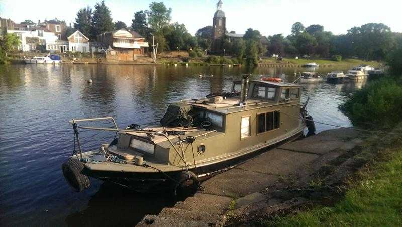 Dutch barge 37 ft liveaboard