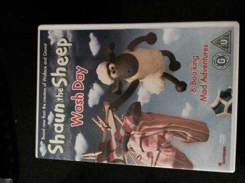 DVD Shaun the sheep wash day