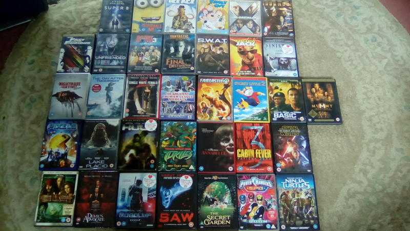 DVDs 1 each