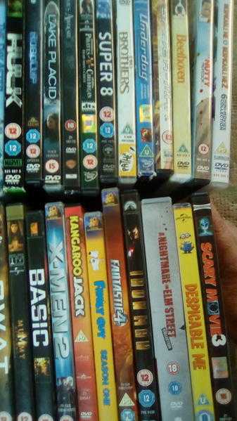 DVDs 1 each