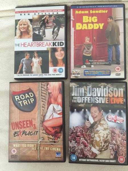 DVDs 1.00 each