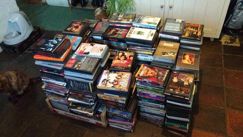 DVDs approx 200 in total