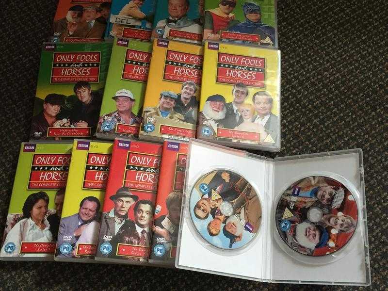 DVDs complete entire box series only fool and horses