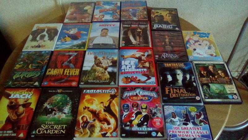 DVDs for sale