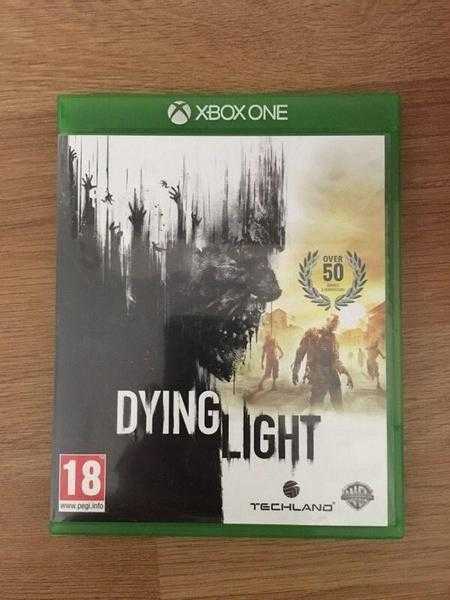 Dying light on Xbox One, in Mint Condition