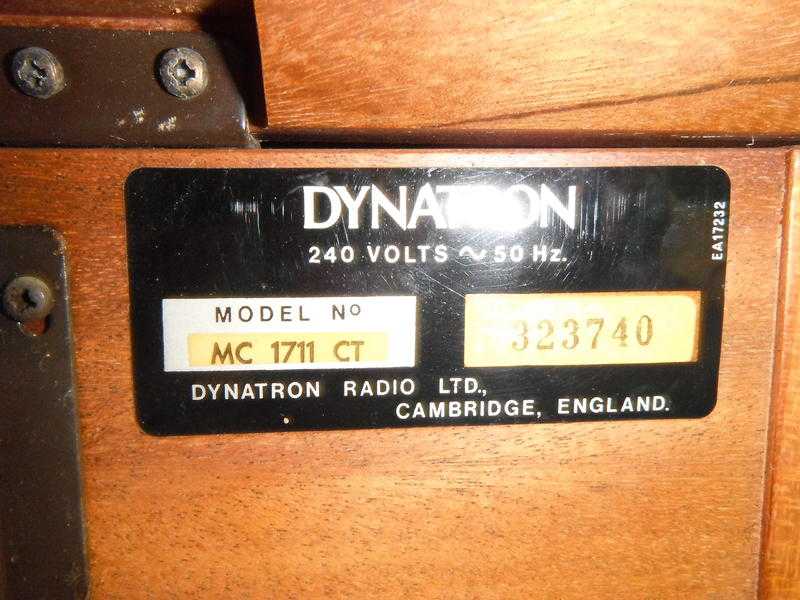 Dynatron MC 1711 CT recordcassette unit with speakers