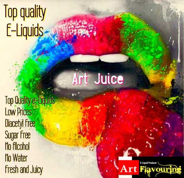 E-LIQUID BEST PRICES AND QUALITY OVER 100 FLAVOURS (MADE IN THE UK)