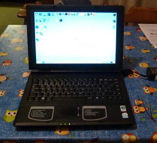 E-system 1201 laptop